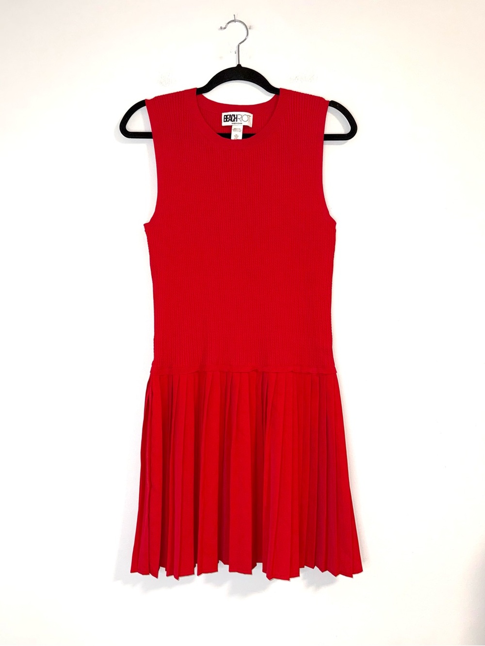 Beach Riot Mina Dress Royal Red Sz L